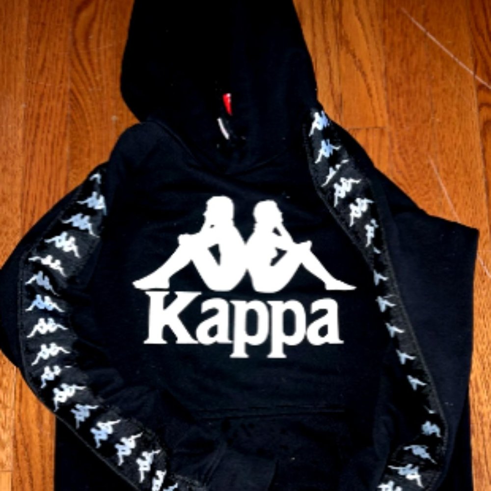 Kappa Black Hoodies For Men